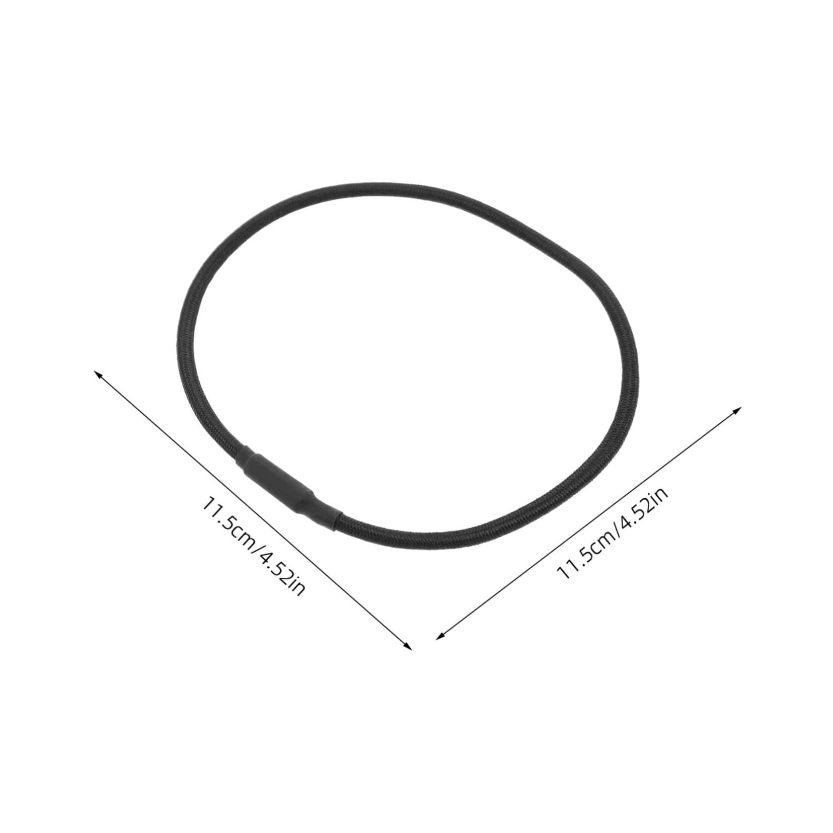 Alipis 10pcs Rubber Microphone Shock Mount Bands Noise Reduction Vibration Design Compatible with Various Mic Holders Elastic Rings for Mic Storage Rack Use