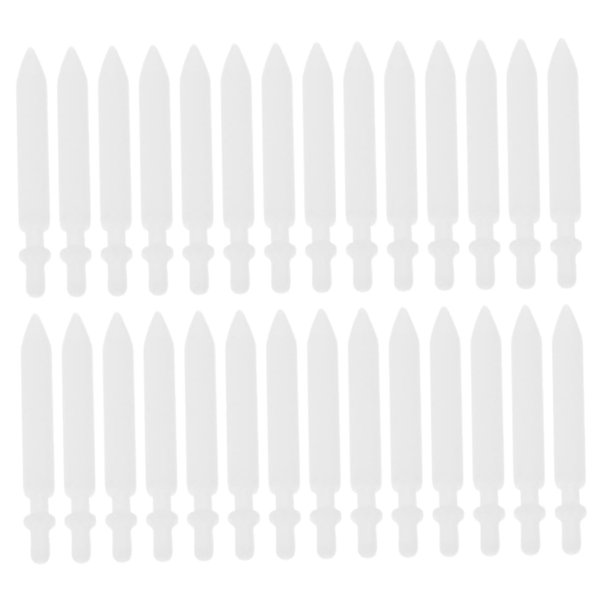 TEHAUX 2sets Replacement Pen Nibs for Acrylic Paint Pens Lightweight Portable 50pcs*2