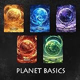 Proxy Cards for Magic The Gathering, Alternative Custom Art DIY Cards, Planet Basics, Normal