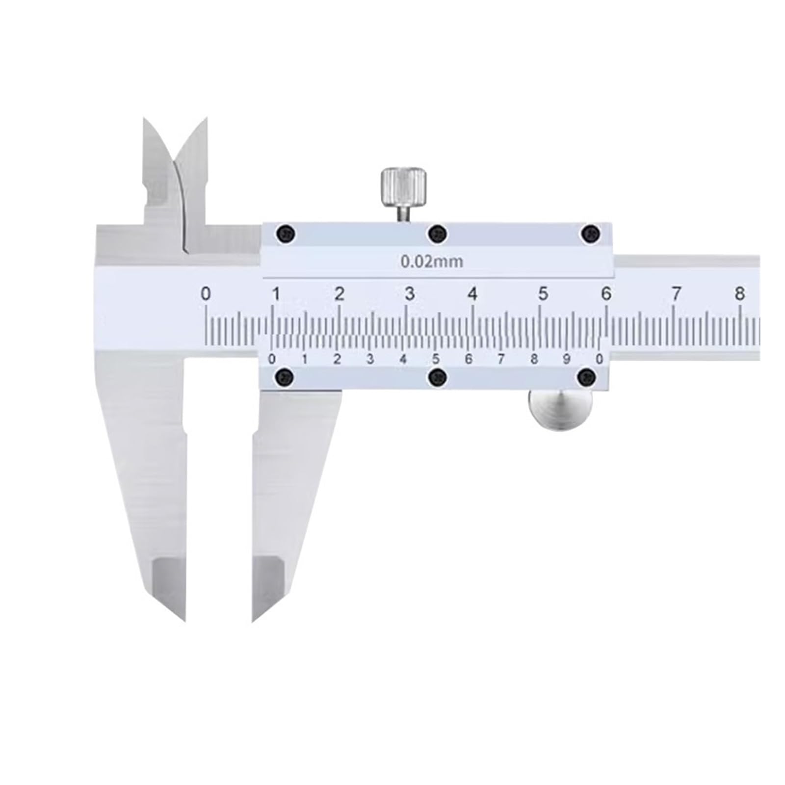 AWWVRLMM Stainless Steel Caliper 0-300mm 0-400mm 0-500mm 0-600mm Vernier Measuring Tool(0-300mm)