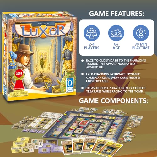 Luxor Juego de Mesa Estrategia para Familias 8+ miniatura 2