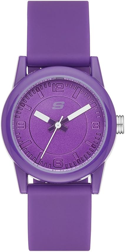 Skechers Women's Rosencrans Mini Quartz Lightweight Metal or Silicone Casual Sports Watch