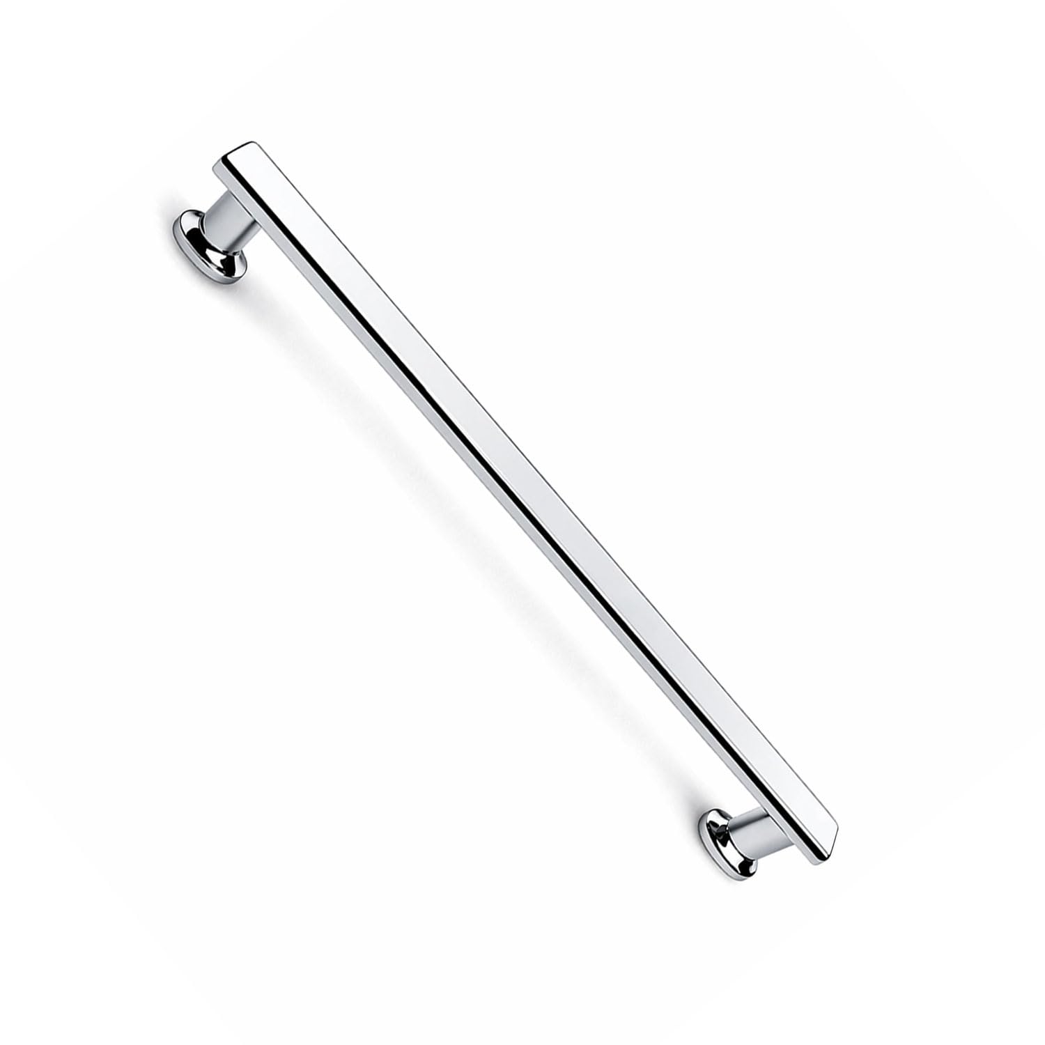 Özen Düz Krom Çekmece Kulp 160 mm Modern Şık Parlak Yüzeyli Mobilya Dolap Kapak Kulp Modeli