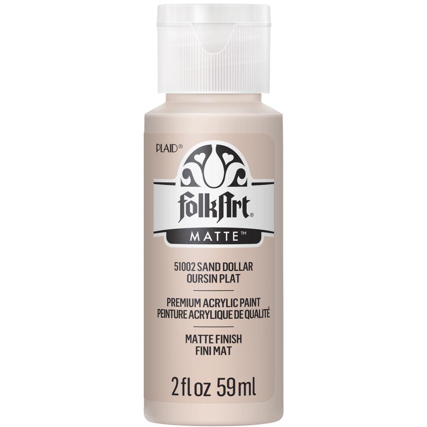 FolkArtAcrylic Paint 2oz-Sand Dollar