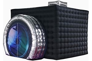 SAYOK Photo Booth Inflatable - Blow-Up Cube Tent