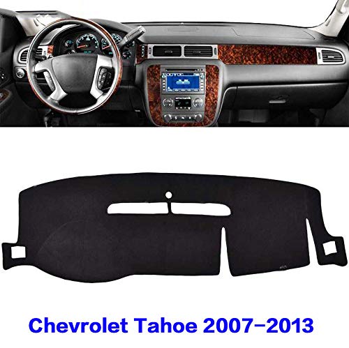 JIAKANUO Auto Car Dashboard Dash Board Cover Mat FitChevy Chevrolet Suburban/Tahoe 2007-2014,Chevrolet Avalanche