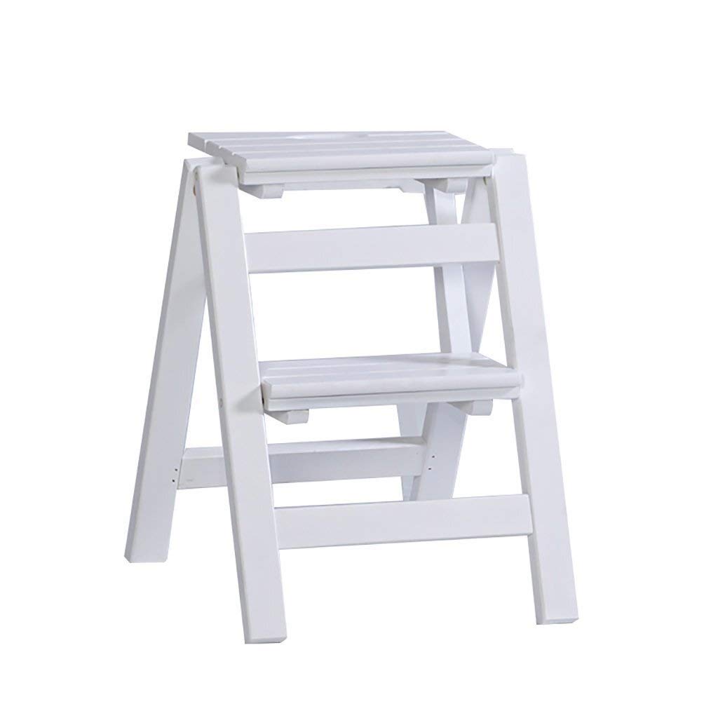 Escabeau d'escalier multifonctionnel pliable avec 3 marches