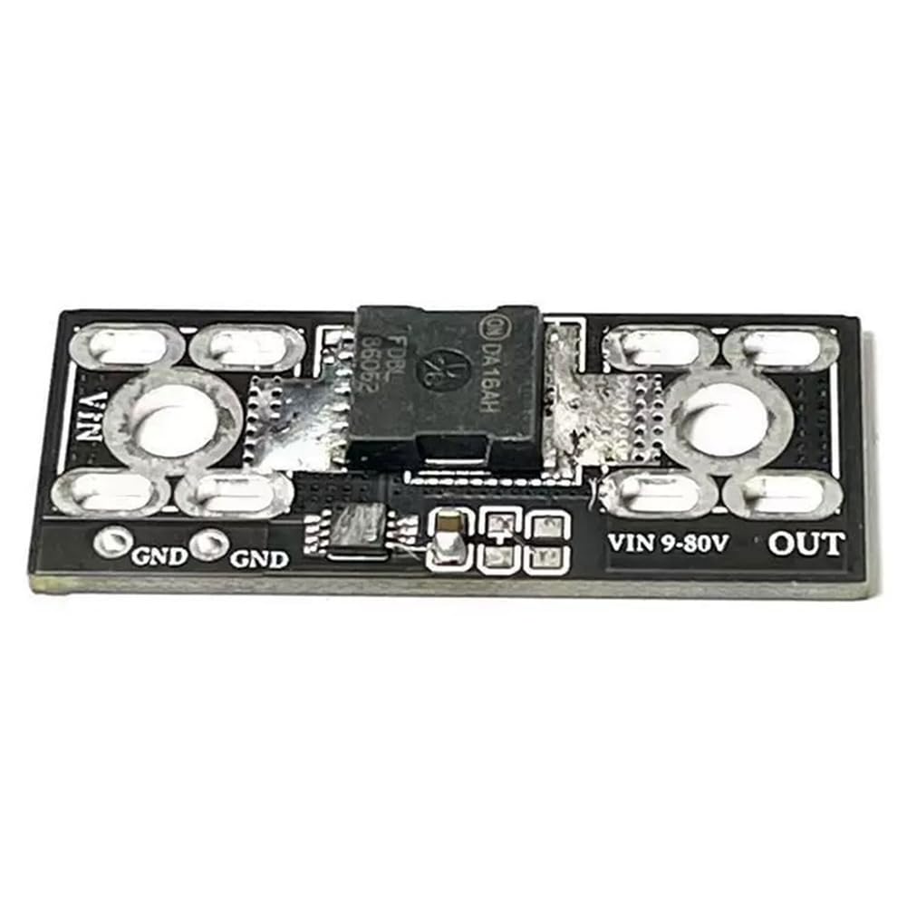 Aundhegrtt Black 80V 50A High Current Ideal Diode Module For Solar Charging Circuit Reverse Current Protection Module