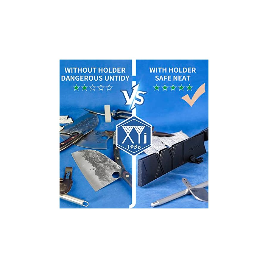 Authentic-XYJ-Since-1986Slice-Cooking-Knife-With-Edge-Guards-ProtectorSharpener-SteelSlicing-Chef-KnivesMeat-Vegetable-Cutting-KnifeNon-stick-Long-BladeFull-TangHigh-Carbon-Steel-115-Inch XYJ Slice Cooking Knife With Edge Guards Protector,Kitchen Knife,Japanese Chef Knives,Meat Vegetable Cutting Carving Brisket Knife,Long Blade,Full Tang (11.5 Inch)