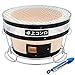 Giapponese Barbecue Griglia A Carbone, Hibachi Griglia in Ceramica Argilla Casa Ripiano Del Tavolo Stufa Yakitori All'aperto Portatile Fornello Per Barbecue Interno Griglia A Carbone(Il Giro)