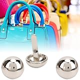 SALUTUYA Pilzform Niet 15 mm, Hersteller von Handwerks- und Schmuck, Handtaschen-Seilgürtel(15mm Silver)