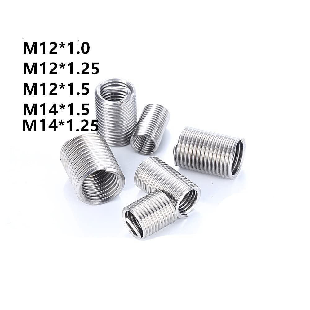 Amazon.com: Etaclover Zkenyao-Rivet Nut Wire Insert M12*1.0 M12