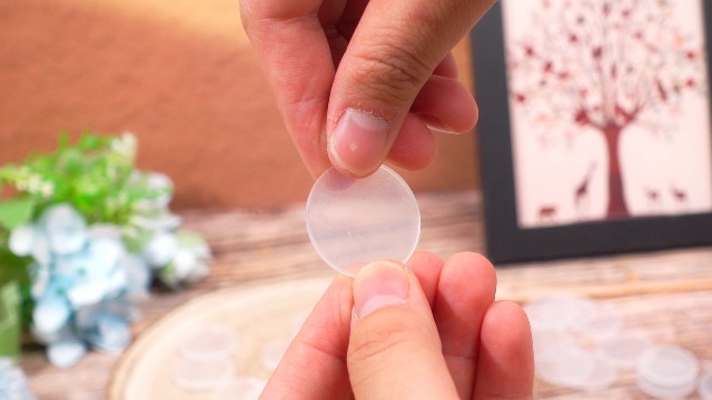 Keadic Acryl-Kreisscheiben 70 Mm – 30 Stück, Klar, Beidseitig Mit Schutzfolie, Für Basteln & Miniatur-Basen
