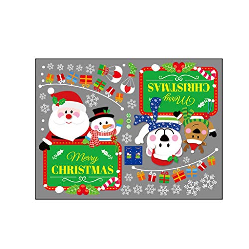 image for Shan-S Christmas Decor Shan-S Christmas Window Sticker Christmas Tree 