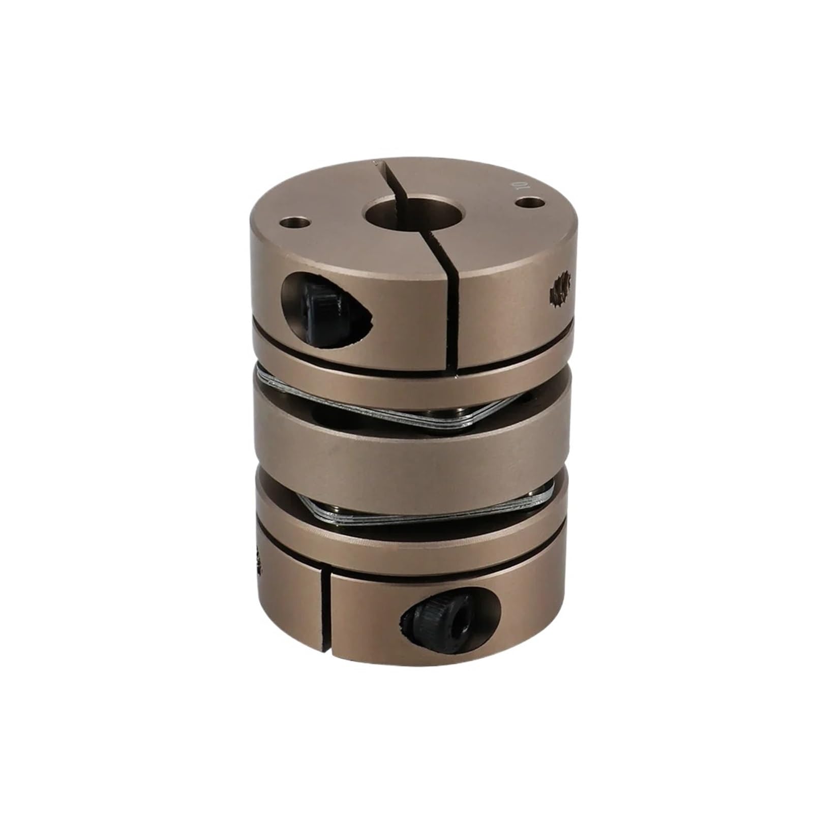 D40L50 Aluminiowe elastyczne sprzęgło membranowe — podwójny łącznik membranowy o wysokim momencie obrotowym i elastycznym złączem(6mm-19mm)