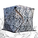 Angelschuppen auf, Serie wasserdicht, warm, tragbar, windfest, Winter-Angelhütte – für Wasseraktivitäten Camping See Fluss Teich Meer Ponton