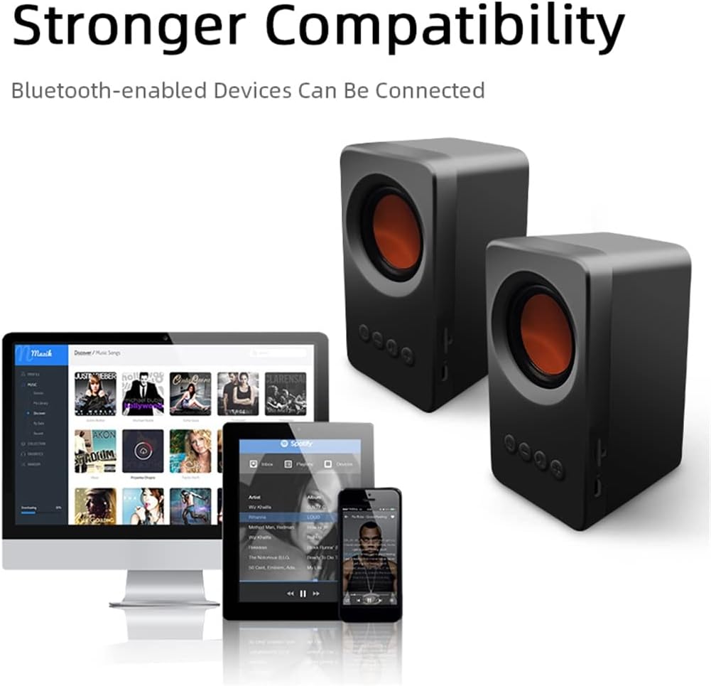 yfqhdd speakers column portable mini speaker 3d stereo computer subwoofer loudspeaker usb mp3 tf fm radio
