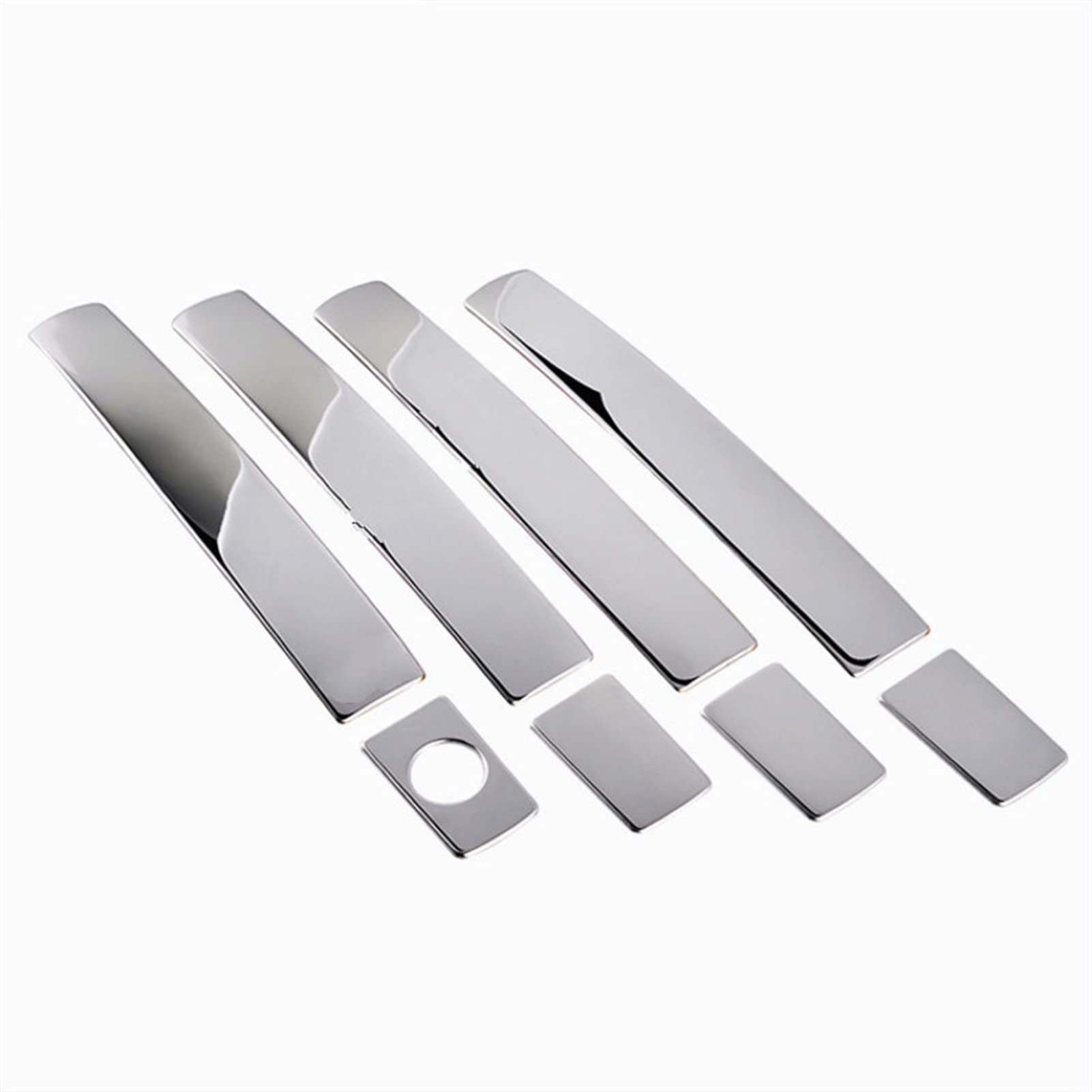 Rinkteea 1 Exterior Car Door Handle For Nissan Altima Sentra 2007-201 Stainless Steel Door Handle Covers Trim(1)