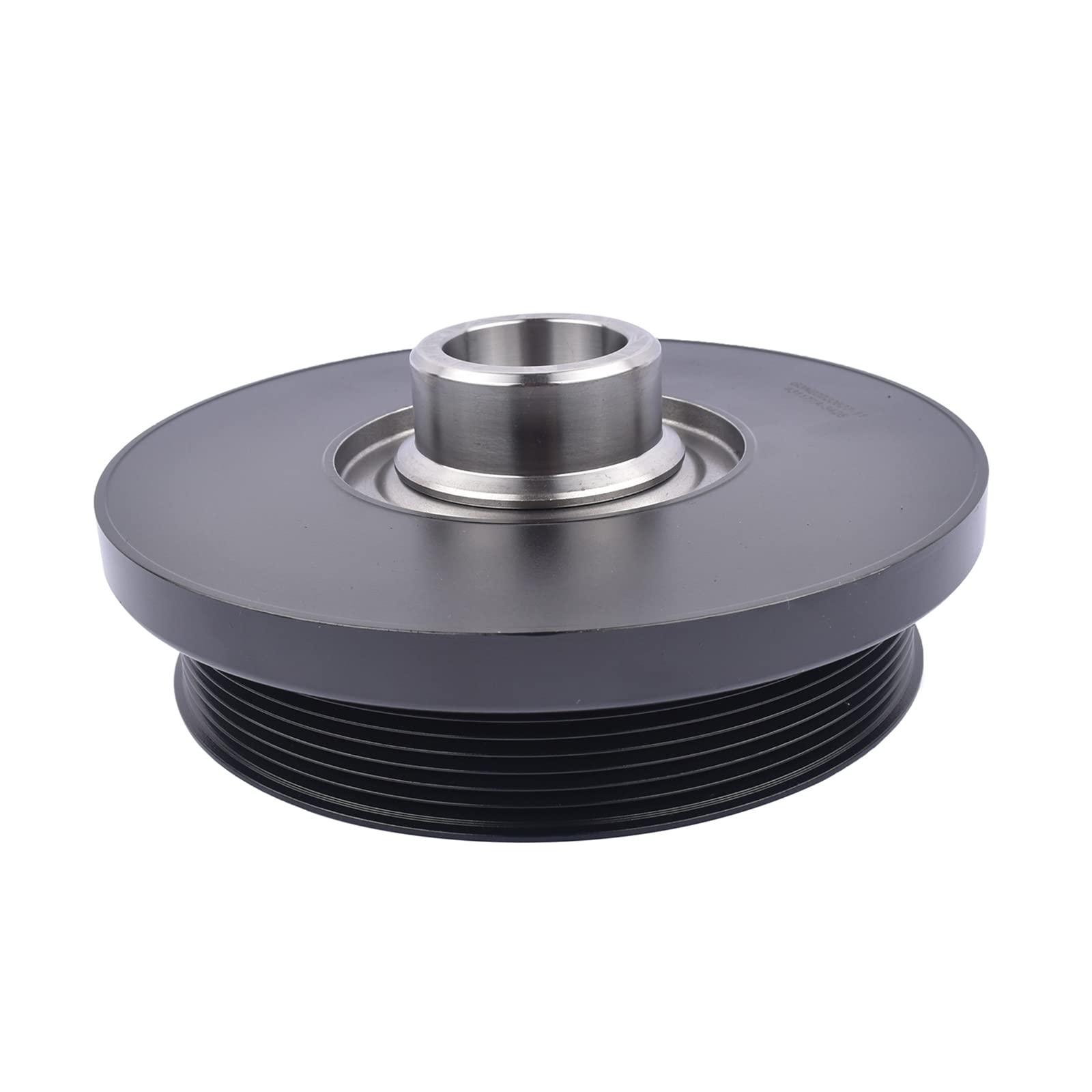 11237800026 Riemenscheibe Kurbelwelle Kompatibel mit 5er F10 F11 525d 530d 535d 7er F07 F01 F02 F03 F04 730d 740d X5 E70 X6 E71 E72 30d 40d 3.0 N57D 80001419 Bisenya