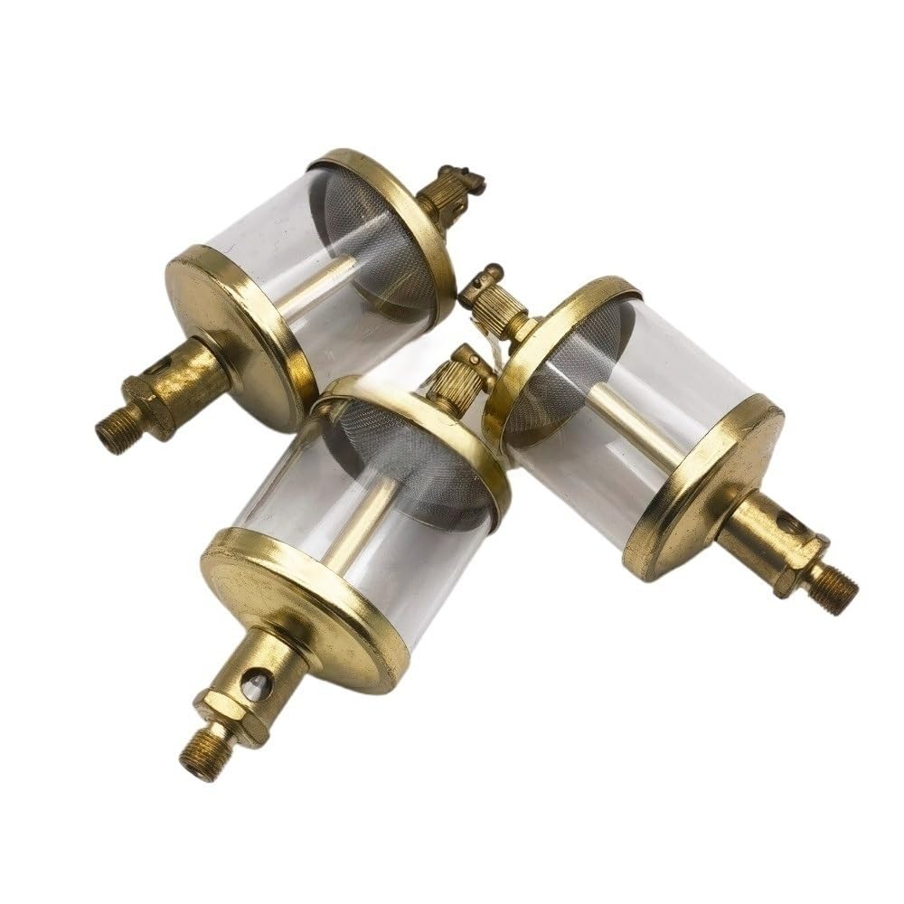 Kubek Drip Feed Cup 16-600 ml Mosiężny Celownik Żelazny Sight Drip Feed Oiler, Trwałość Smarownica Gwintowana 1 szt. (600 ml * 3/8 cala)