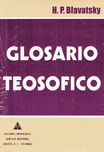 Glosario Teosofico B006W02WTY Book Cover