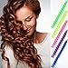 WILLBOND 40 Pieces Hair Perm Rod Spiral Plastic Long Barber Hairdressing Styling Curling Perm Rod Hair Rollers Salon Tools for Women(5.98 x 0.47 Inch)