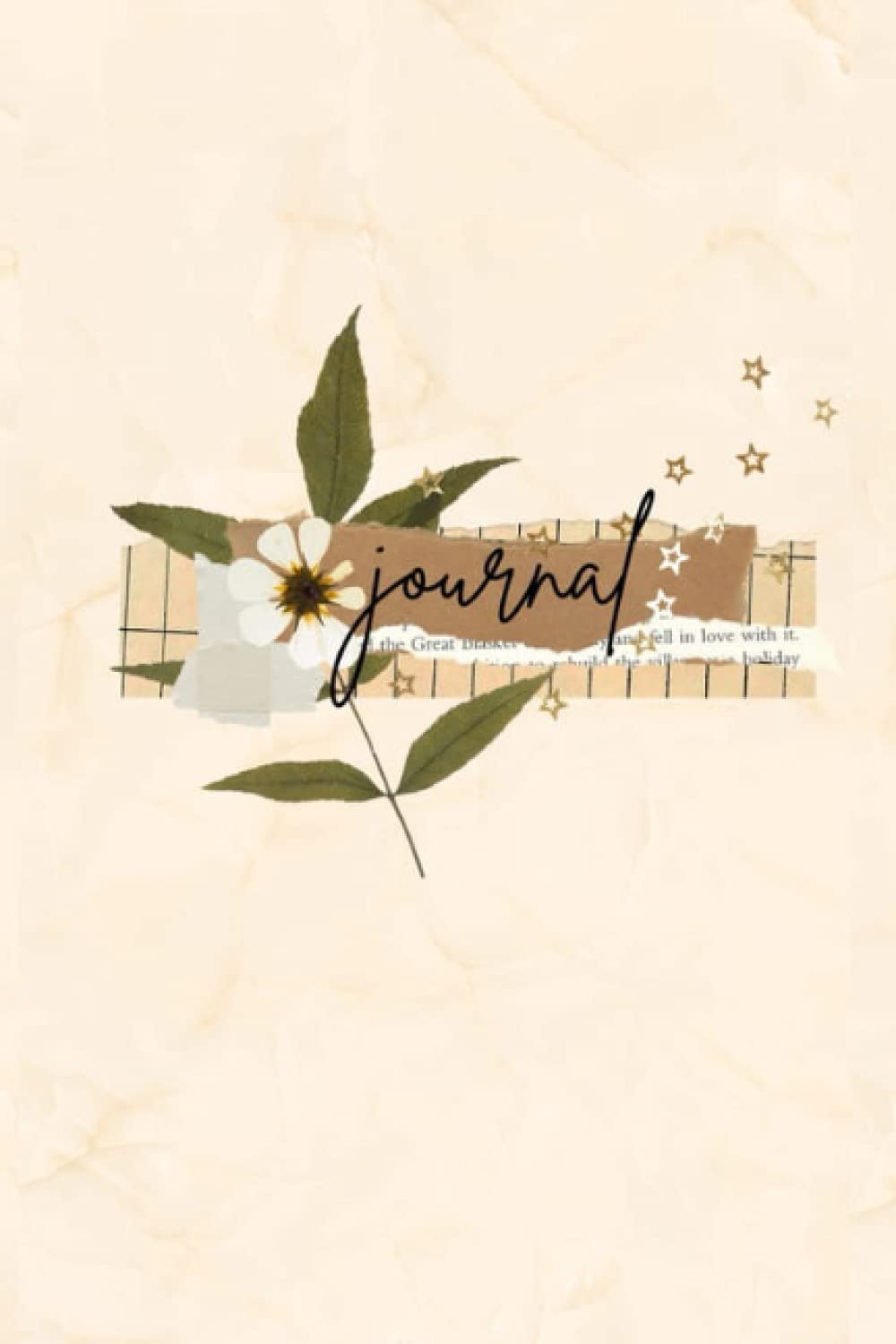 Dotted Grid Journal: Pressed Dried Flower Design