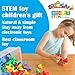 ZOZOPLAY STEM Learning Toy Tubular Pipes & Spouts & Joints 64 Piece Build Bicycle, Tank, Scootie, Moter Skills Endless Designs Educational Building Blocks Set for Kid Ages 3+ Multicolor