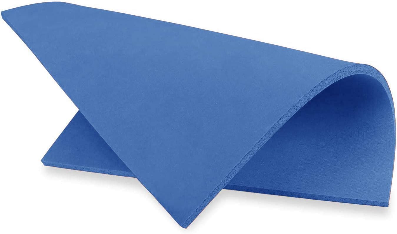 LTQ Vapor 15 x 15 Inch Silicone Heat Press Pad 0.33Inch Thickest Heat Press Mat for Heat Press Machine Press No-Stick Replacement Pad,Blue