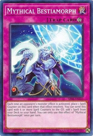 Yu-Gi-Oh! - Bestiamorfo mítico - SR08-EN035 - Común - 1 Edición - Baraja de estructura Orden de los Lanzadores de Conjuros