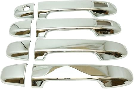 Amazon Breed アクア Nhp 10 系 クロームメッキ ドアハンドルカバー Aセット 室外ドアハンドル 車 バイク Amazon Breed アクア Nhp 10 系 クロームメッキ ドアハンドルカバー Aセット 室外ドアハンドル 車 バイク