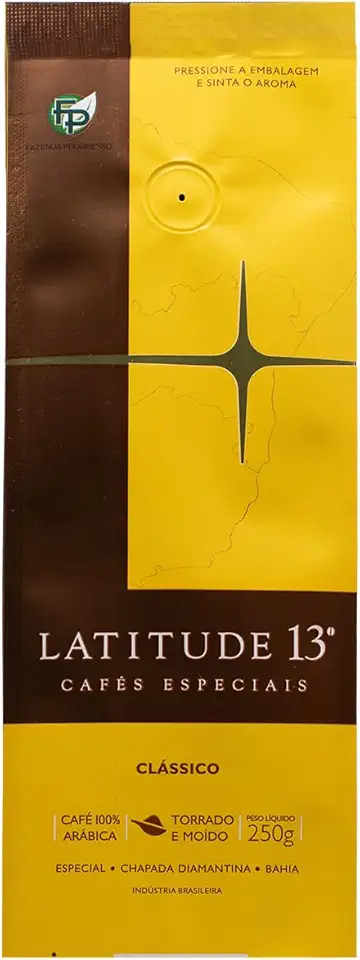 Latitude 13 Café Clássico Torrado E Moído 250G