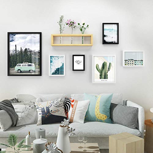 laoga Marco De Fotos Moderno Simple Foto Pared Restaurante Porche Marco De Fotos IKEA Foto Pared Hidropónico Estante De Flores Creativo Decoración De La Pared A