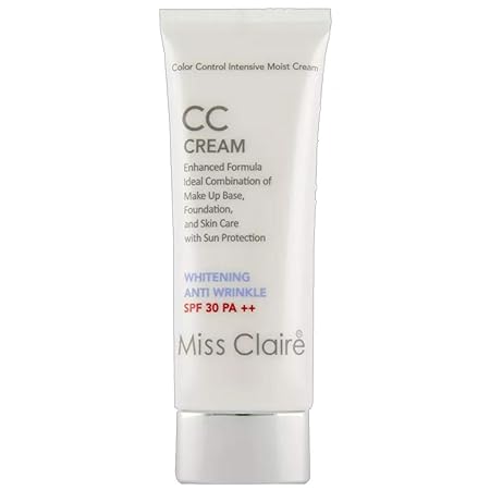 Miss Claire 02 Beige Skin CC Cream Miss Claire 02 Beige Skin CC Cream