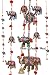 Jaipuri haat Superior Quality Indian Home Decor Door/Wall Hanging in Pair