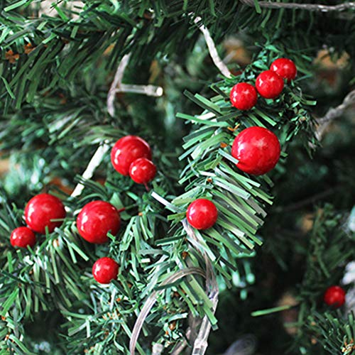 image for Feyees 100pcs Artificial red Berries Christmas Tree Floral Arrangement