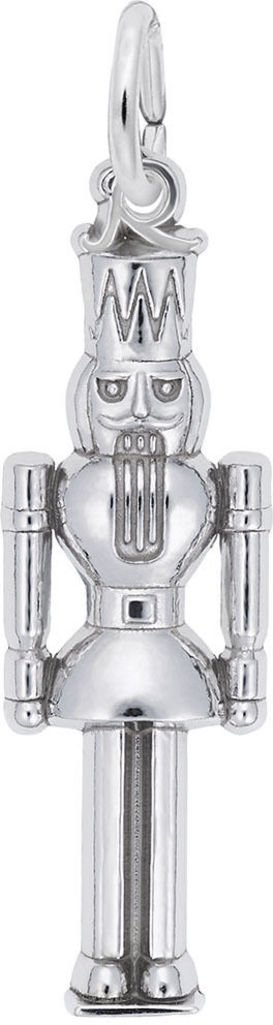 Rembrandt CharmsRembrandt Nutcracker King Charm - Metal - Sterling Silver