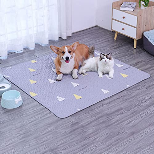 POPETPOP Mat Cama de Gato Da Maca Do Gato Tapete Pet Feeder Bowl Mat Gato de Nidificação Descanso Co