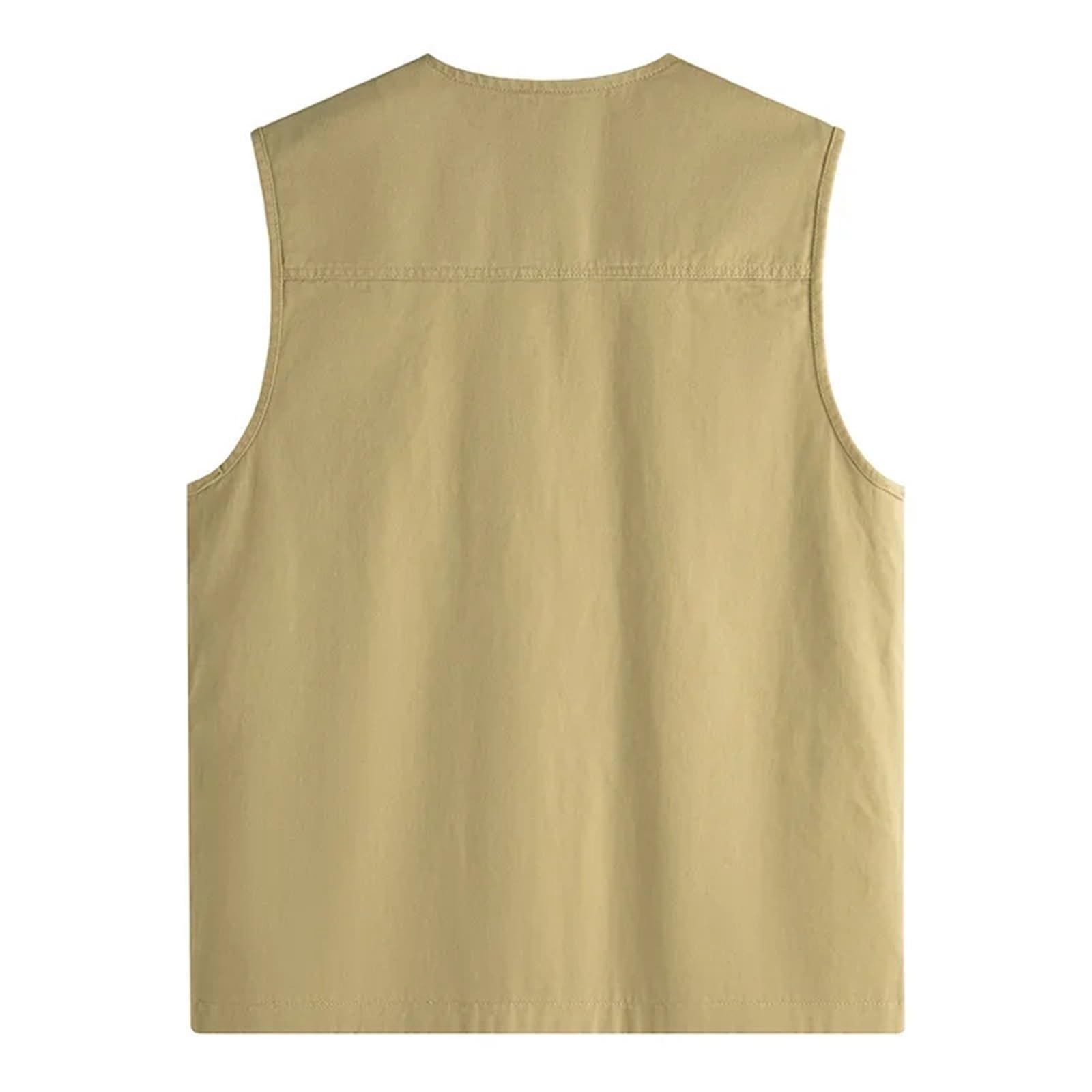 Gilet da pesca Gilet Da Uomo In Puro Cotone Stile Campeggio All'aperto