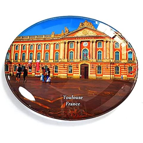 Aimant de réfrigérateur Toulouse en cristal Cover