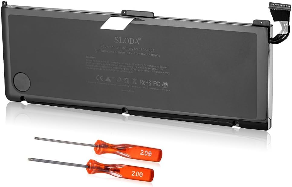 Si prega di notare che questa batteria è compatibile solo per Macbook Pro 17