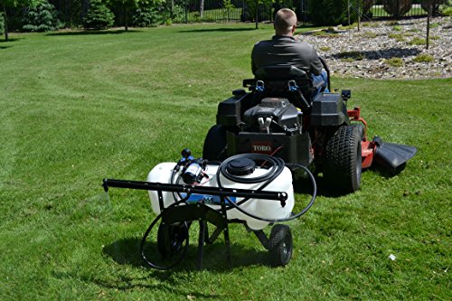 Master Manufacturing Sno-11-015A-Mm 15 Gallon Trailer Broadcast & Spot Sprayer-Everflo 2.2Gpm, 7 Foot Coverage #TOP3