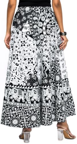Image of Premium Cotton Skirt for Women with Pocket, Free Size
