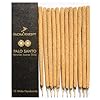 Palo santo incense sticks 12 pack hand rolled natural peruvian holy wood ecofriendly for yoga and home aroma  urban country home decor