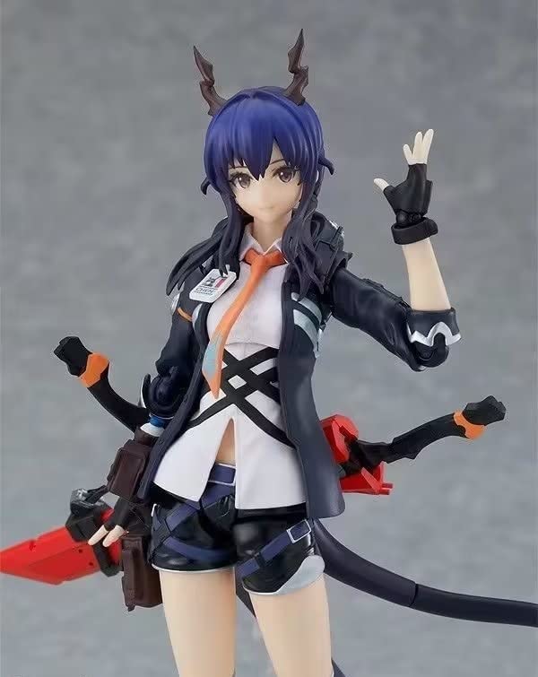 Amazon.com: Oymyia Arknights: Chen Figma Action Figure, Multicolor