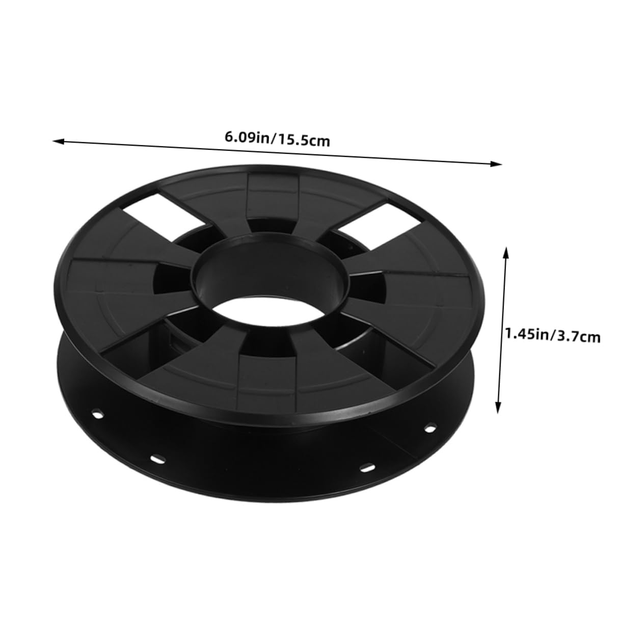 POPETPOP 2pcs Electric Cord Reels Lightweight Cable Storage Spool for Efficient Organization for Outdoor Extension Cords and Printing Use