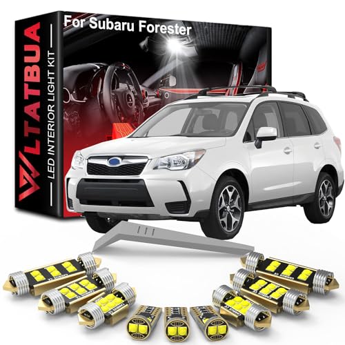 Kit de luces LED interiores para Subaru Forester 2014-2024 miniatura 1