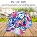 SAGEFINDS Watercolor Floral Print Baseball Cap | All-Over Print | Fashion Accessory | 100% Polyester | Adjusts to Fit Most