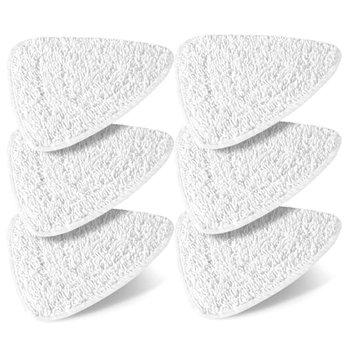 6 Pack für Vilead Steam Plus Dampfreiniger Ersatzbezug Kompatibel mit vileda Steam Dampfreiniger Ersatzbezüge und Vileda Steam PLUS Dampfreiniger, Tücher für vileda Bodenwischer Ersatzbezug
