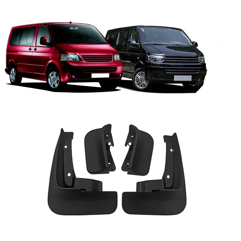 Dopasowane błotniki samochodowe błotniki i osłony przeciwbryzgowe, do VW Multivan Carvelle 2008-2020, ochrona błotnika do opon samochodowych, bez wiercenia, bez taśmy
